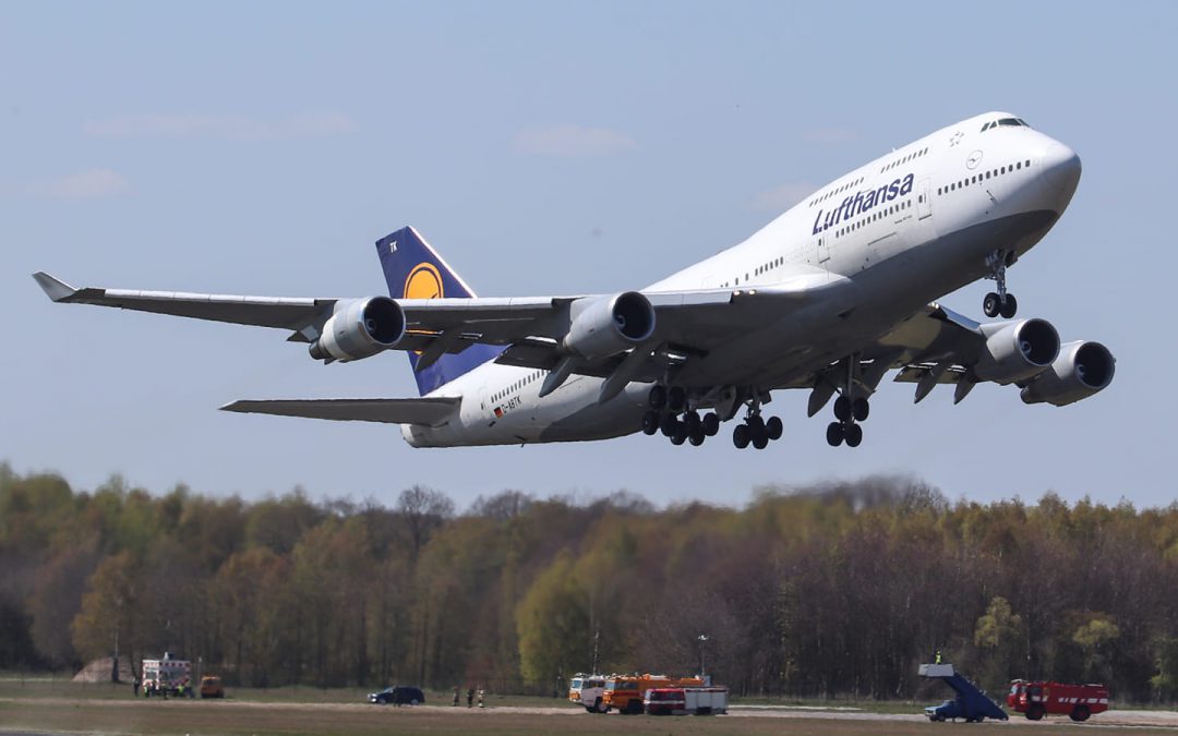 Vierde Lufthansa B-747 vertrokken
