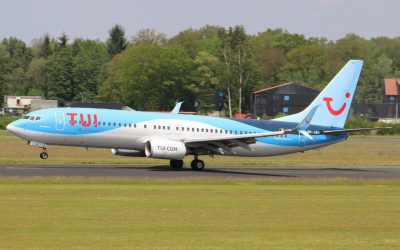 TUI 737 brengt nationaal voetbalteam van Georgië naar Twente Airport