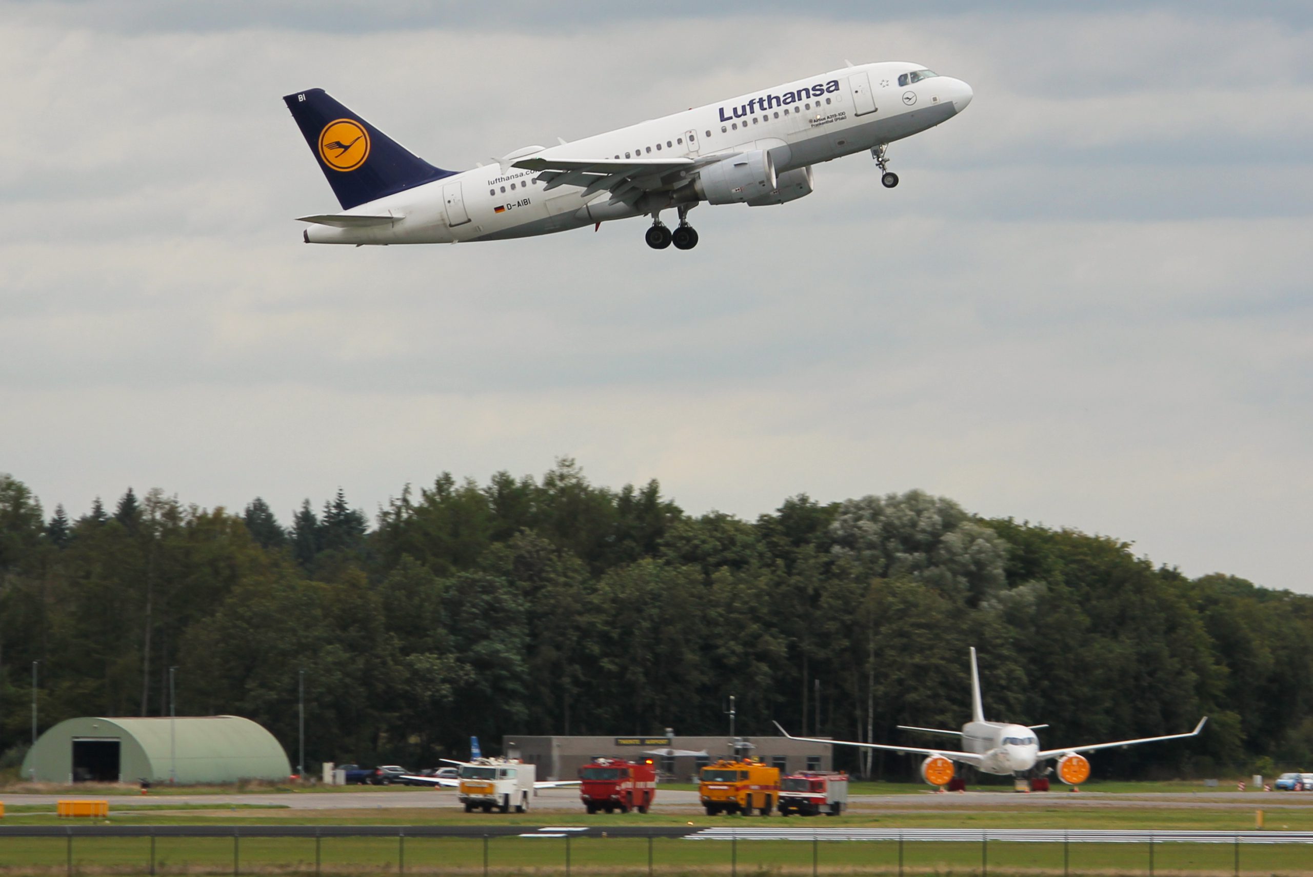 Naderingsvluchten op Twente Airport